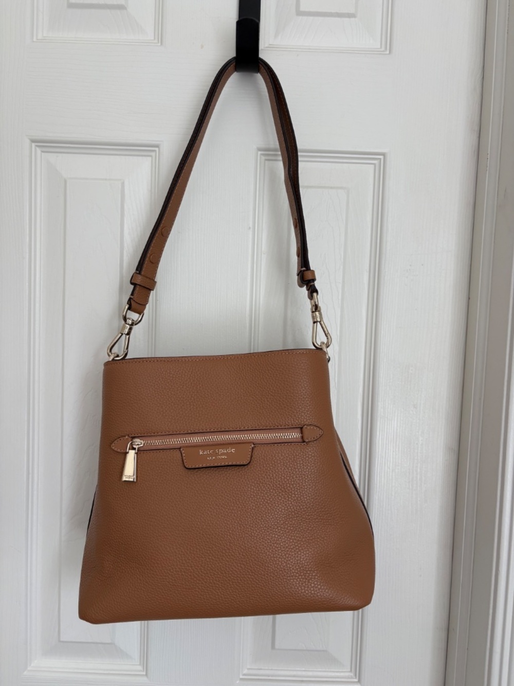 Kate Spade Pebble Leather Hudson Shoulder Bag - Picture 5 of 9